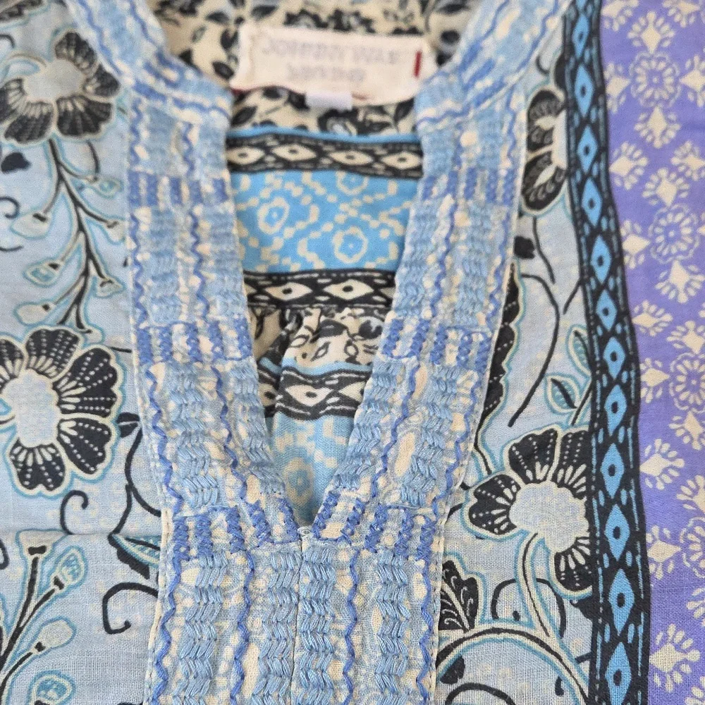 Johnny Was Floret Villa Puff Sleeve Blouse